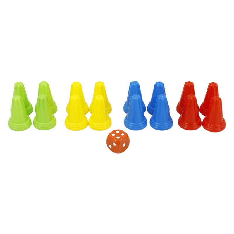 بازی فکری منچ و مارپله 50*50 سانتی متر پارچه ای