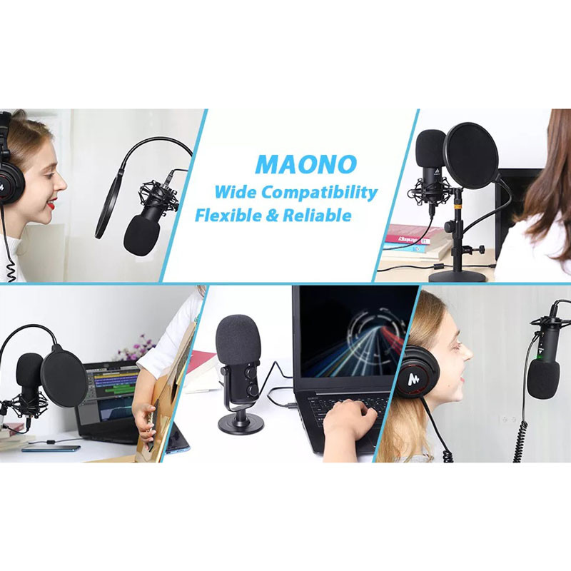 پاپ فیلتر میکروفون ماونو Maono AU-PF150