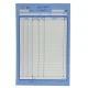 فاکتور فروش دو برگی رنگی Matin 277*172mm کد 023