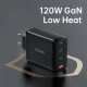 شارژر دیواری فست شارژ Mcdodo CH-0771 GaN 4Port 5A QC3.0 PD 120W + کابل تایپ سی