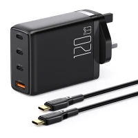 شارژر دیواری فست شارژ Mcdodo CH-0771 GaN 4Port 5A QC3.0 PD 120W + کابل تایپ سی