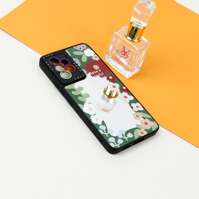 قاب آینه ای طرحدار محافظ لنزدار Samsung Galaxy A53 5G