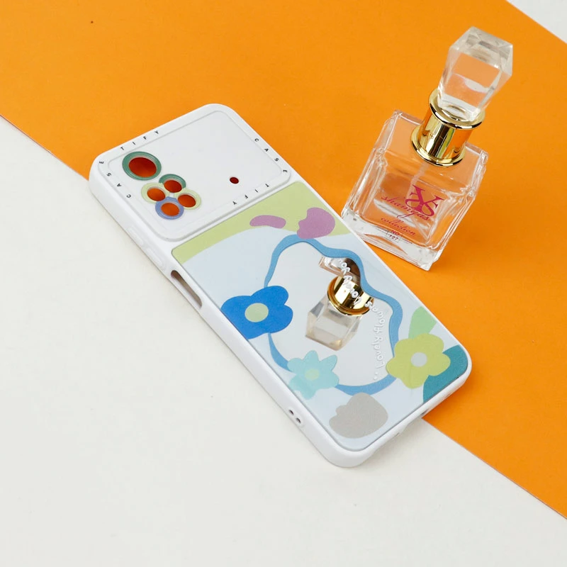 قاب آینه ای طرحدار محافظ لنزدار Xiaomi Poco M4 Pro