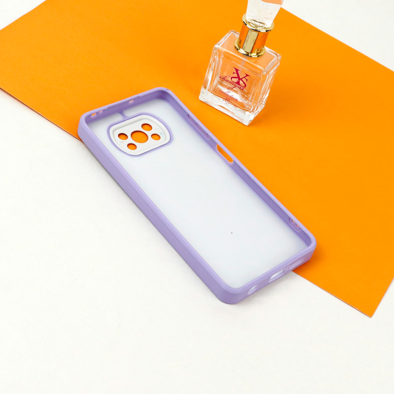 قاب آینه ای طرحدار محافظ لنزدار Xiaomi Poco X3