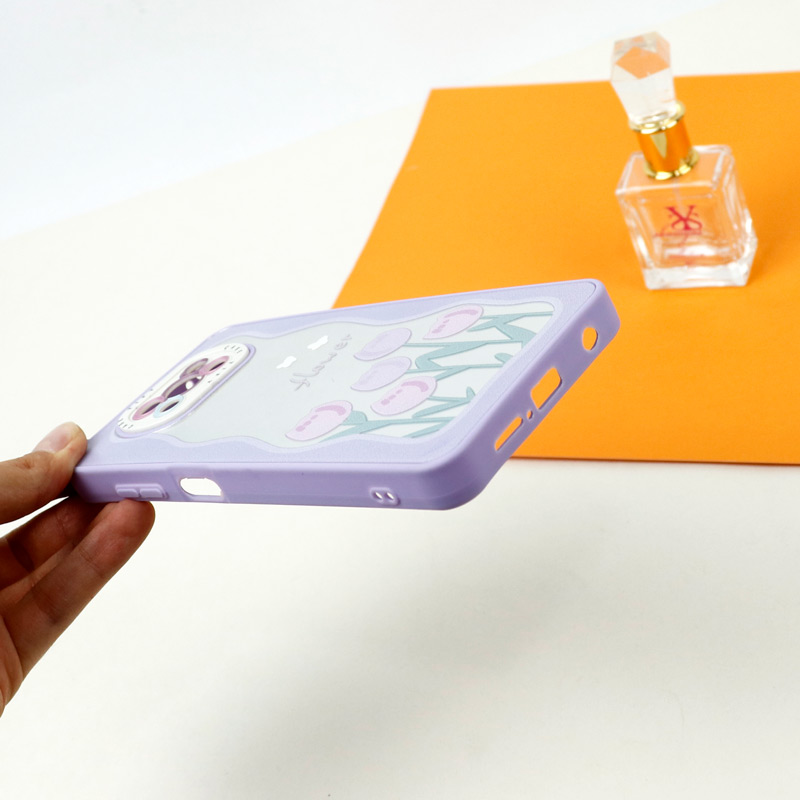 قاب آینه ای طرحدار محافظ لنزدار Xiaomi Poco X3