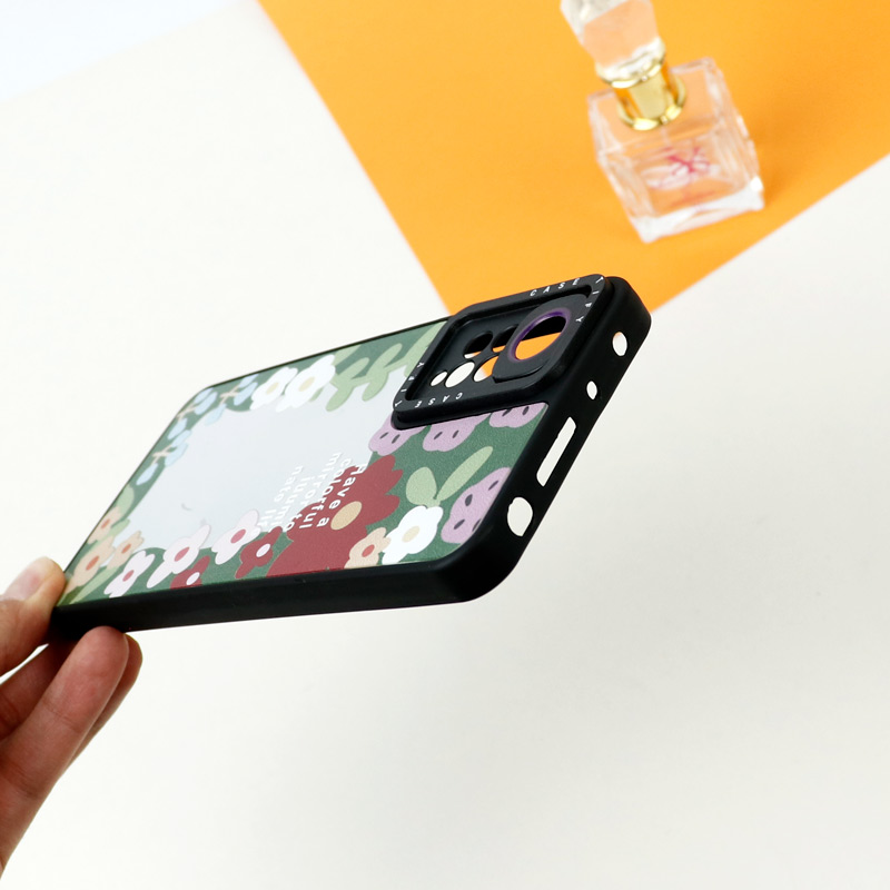 قاب آینه ای طرحدار محافظ لنزدار Xiaomi Redmi Note 11 Pro