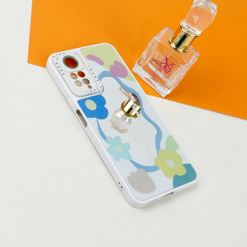 قاب آینه ای طرحدار محافظ لنزدار Xiaomi Redmi Note 11 Pro