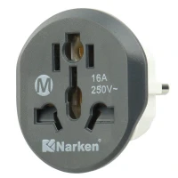 تبدیل 3 به 2 برق Narken 16A 250V M