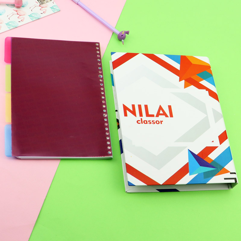 دفتر کلاسوری 100 برگ نیلای Nilai