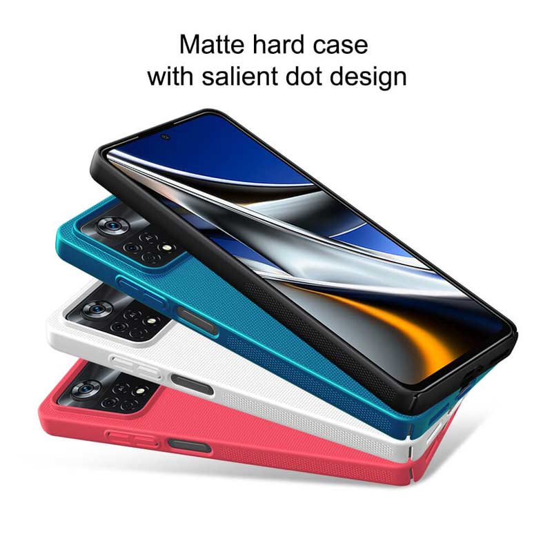 قاب اورجینال ضدضربه Super Frosted نیلکین Xiaomi Poco X4 Pro 5G