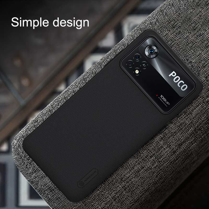 قاب اورجینال ضدضربه Super Frosted نیلکین Xiaomi Poco X4 Pro 5G