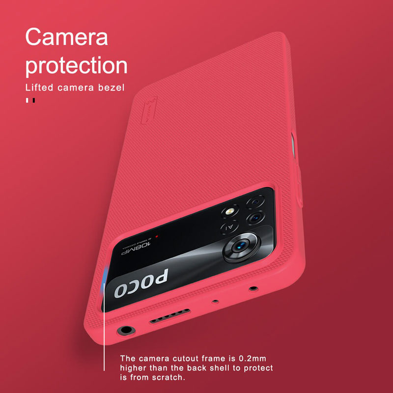 قاب اورجینال ضدضربه Super Frosted نیلکین Xiaomi Poco X4 Pro 5G
