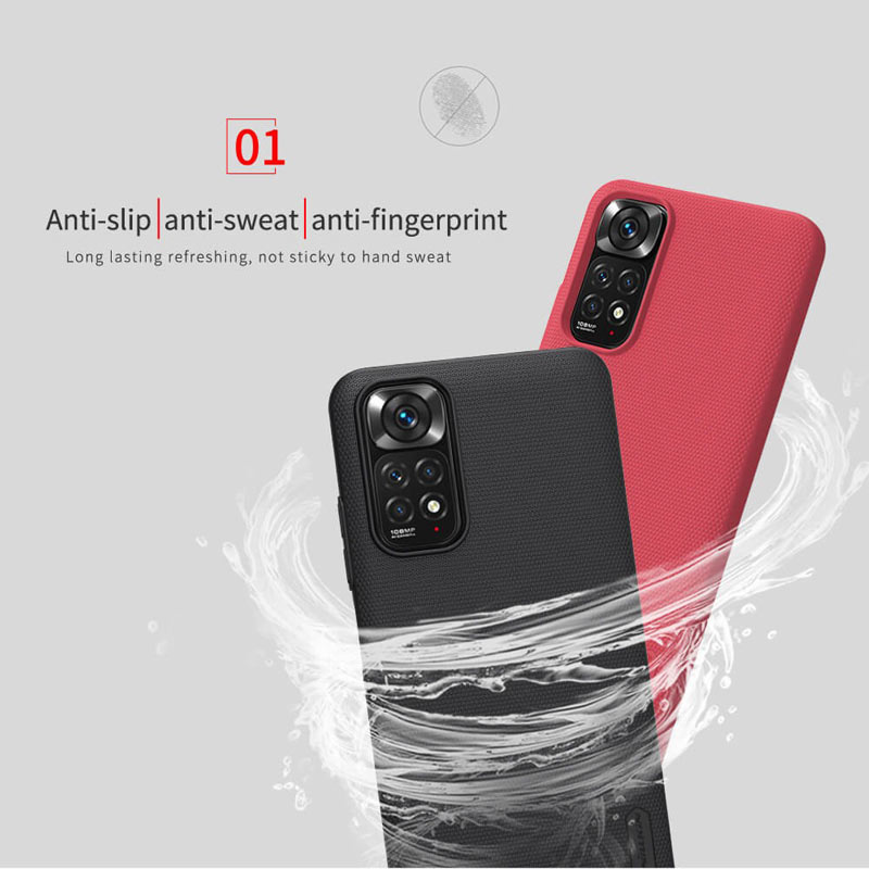 قاب اورجینال ضدضربه Super Frosted نیلکین Xiaomi Redmi Note 11 / 11s 4G