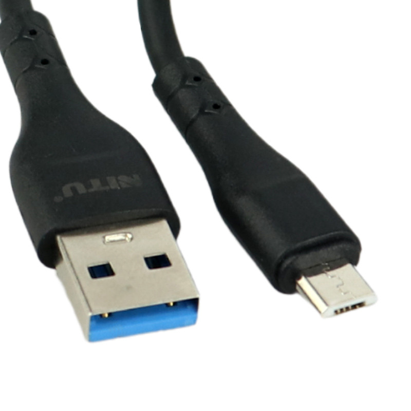 کابل میکرو یو اس بی فست شارژ Nitu NC128 2.4A 1.2m بسته 20 عددی