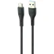 کابل میکرو یو اس بی فست شارژ 2.4 آمپر نیتو NC128 طول 1.2 متر بسته 20 عددی