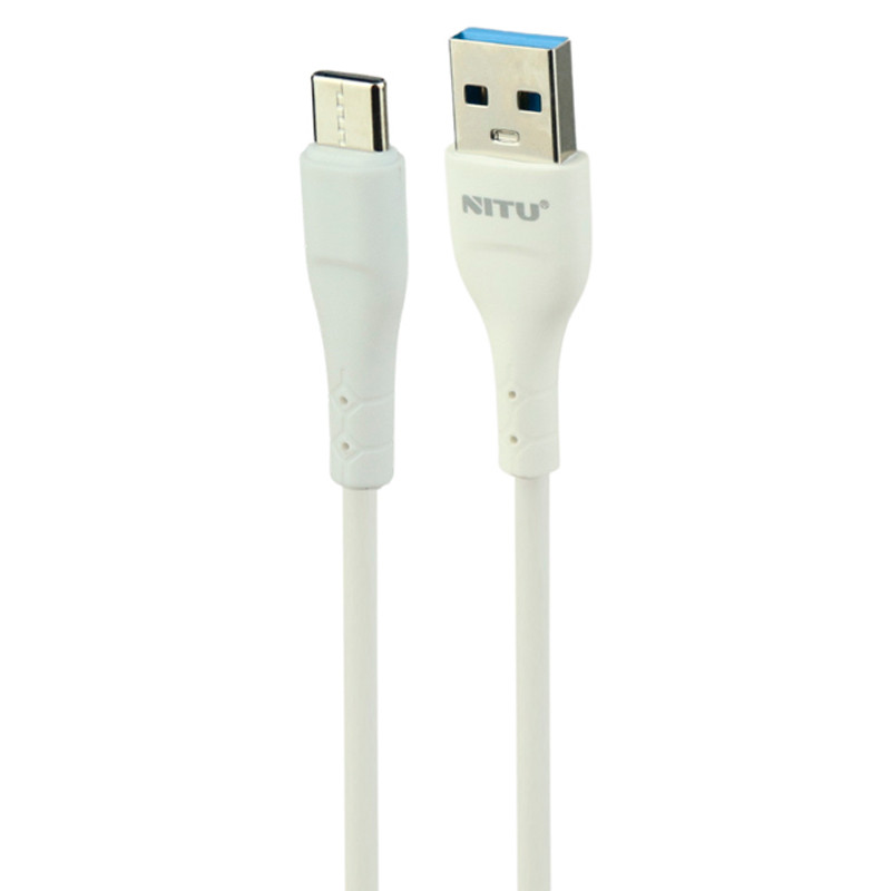 کابل تایپ سی فست شارژ Nitu NC129 3A 1.2m بسته 20 عددی