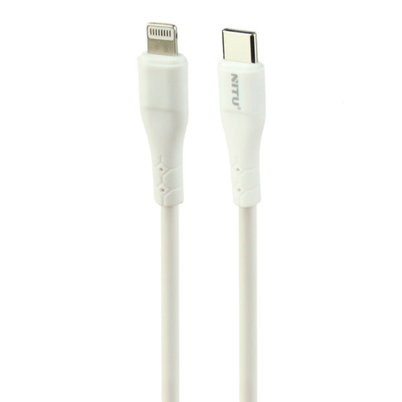 کابل تبدیل فست شارژ Nitu NC140 Type-C To Lightning 20W 1.2m بسته 20 عددی