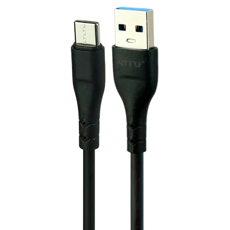 کابل کوتاه تایپ سی فست شارژ 3 آمپر نیتو NC251 طول 25 سانتی متر بسته 40 عددی
