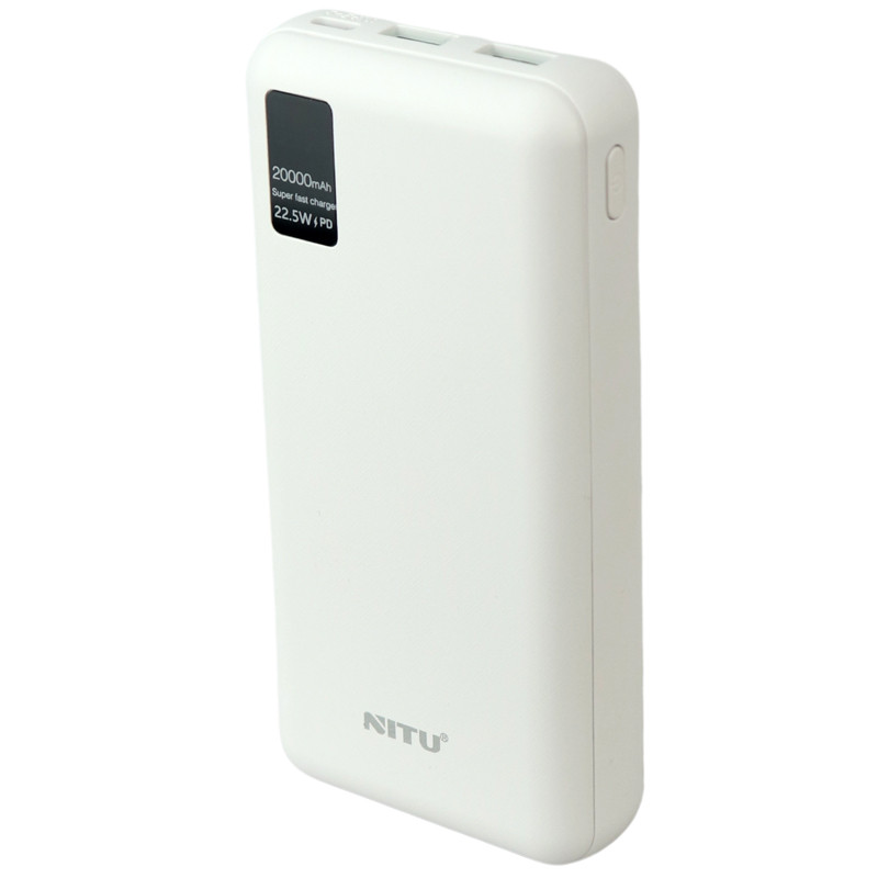 پاور بانک فست شارژ 20000 نیتو Nitu NPB01 QC4.0 PD 22.5W
