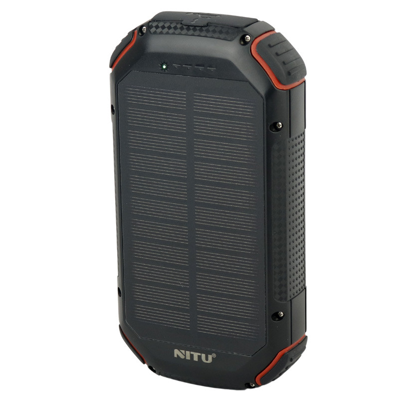 پاور بانک بی سیم خورشیدی فست شارژ 20000 نیتو Nitu NPB02 QC PD 15W