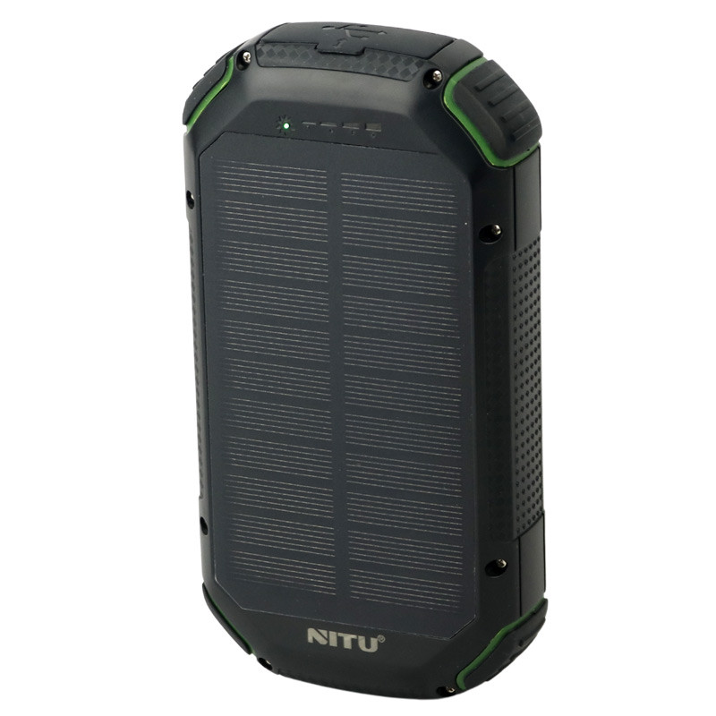 پاور بانک بی سیم خورشیدی فست شارژ 20000 نیتو Nitu NPB02 QC PD 15W