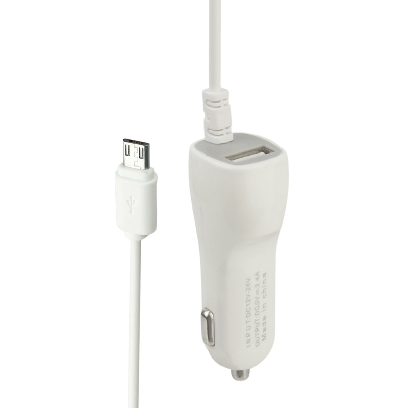 شارژر فندکی سیم وصل میکرو یو اس بی Nitu NT-CC12 2.4A