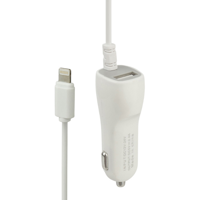 شارژر فندکی سیم وصل آیفونی Nitu NT-CC12 2.4A