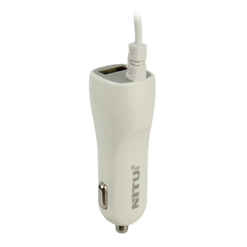 شارژر فندکی سیم وصل تایپ سی Nitu NT-CC12 2.4A