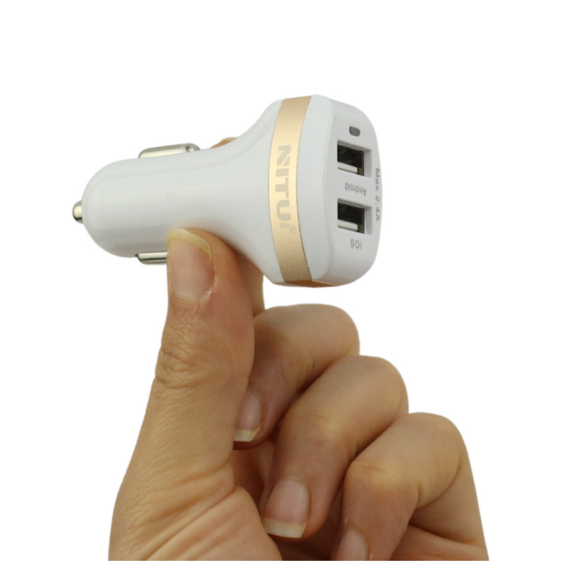 شارژر فندکی فست شارژ Nitu NT-CC817 2.4A 12W