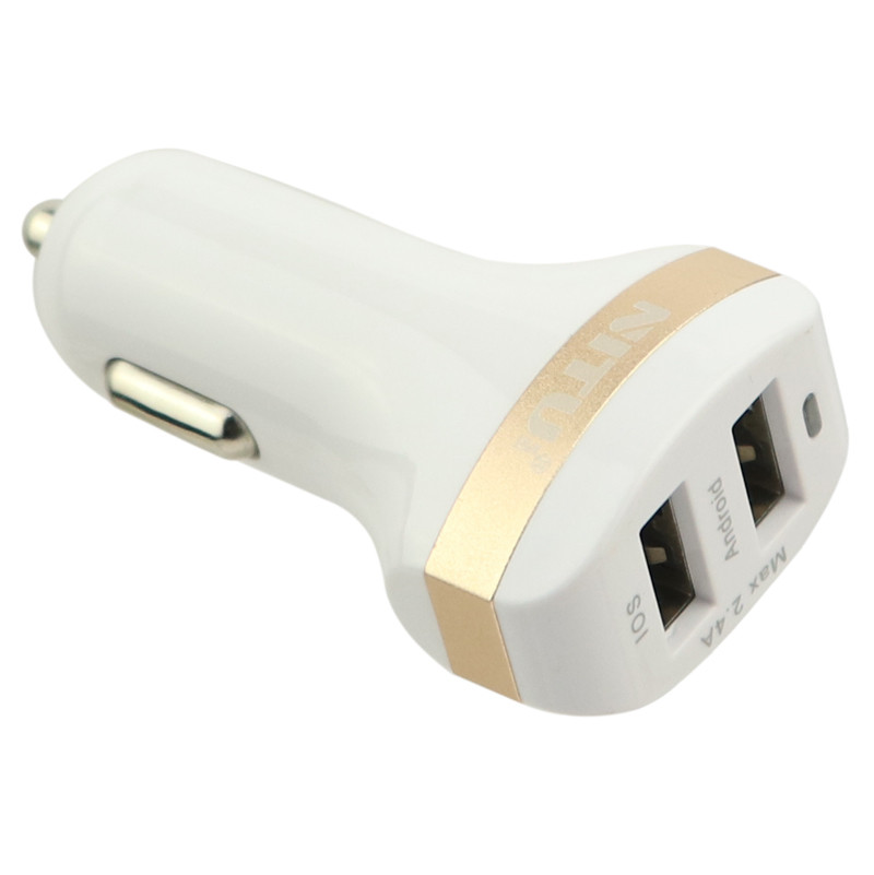 شارژر فندکی فست شارژ Nitu NT-CC817 2.4A 12W
