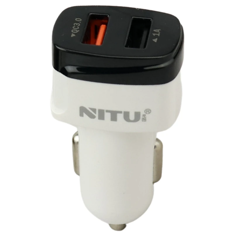 شارژر فندکی فست شارژ Nitu NT-CC835F 3A QC3.0 18W