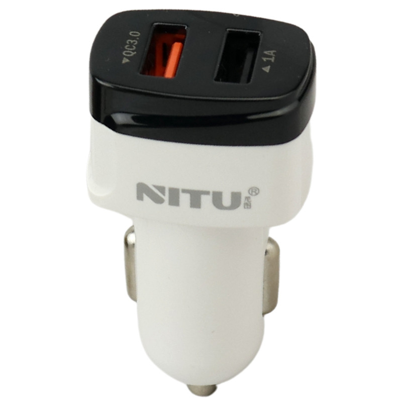 شارژر فندکی فست شارژ Nitu NT-CC835F 3A QC3.0 PD 18W