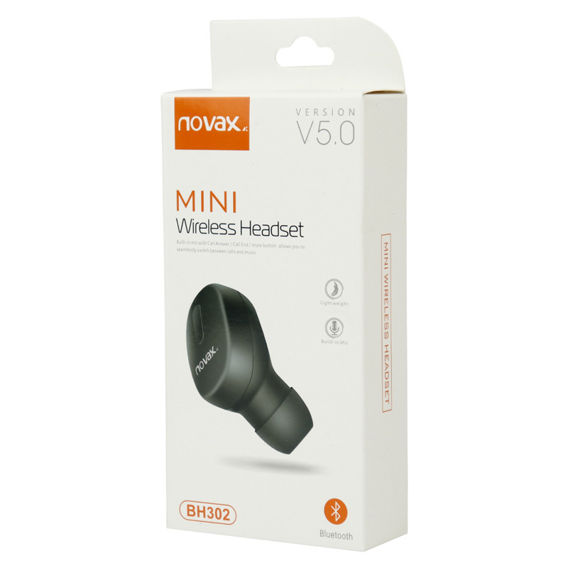 هندزفری بلوتوث تک گوش Novax Mini BH302