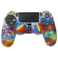 روکش دسته بازی PS4 طرح فانتزی کد 2 + روکش آنالوگ هدیه