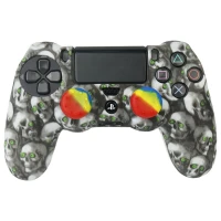 روکش دسته بازی PS4 طرح چشم سبز + روکش آنالوگ هدیه