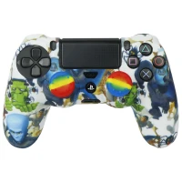 روکش دسته بازی PS4 طرح Megamind + روکش آنالوگ هدیه