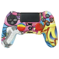 روکش دسته بازی PS4 طرح فانتزی کد 1 + روکش آنالوگ هدیه