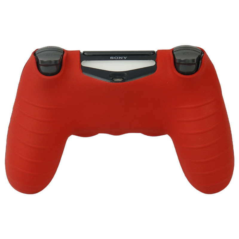 روکش دسته بازی PS4 طرح Barcelona زمینه قرمز + روکش آنالوگ هدیه