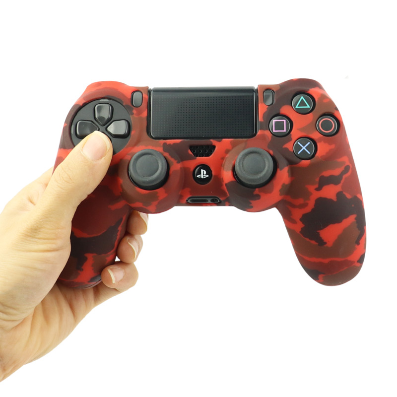 روکش دسته بازی PS4 طرح چریکی زمینه قرمز مشکی کد 45