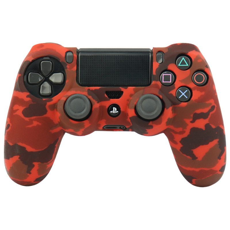 روکش دسته بازی PS4 طرح چریکی زمینه قرمز مشکی کد 45