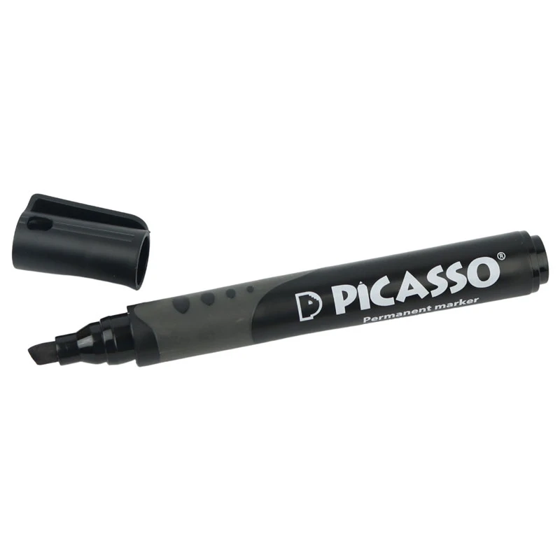 ماژیک معمولی پیکاسو نوک تخت Picasso PM-100 بسته 12 عددی