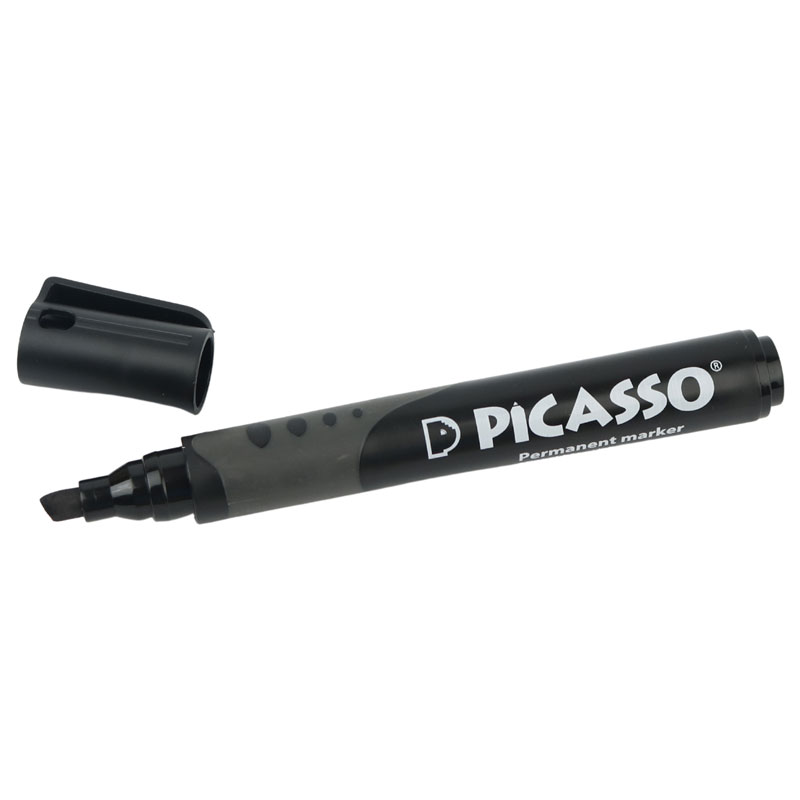 ماژیک معمولی پیکاسو نوک تخت Picasso PM-100 بسته 12 عددی