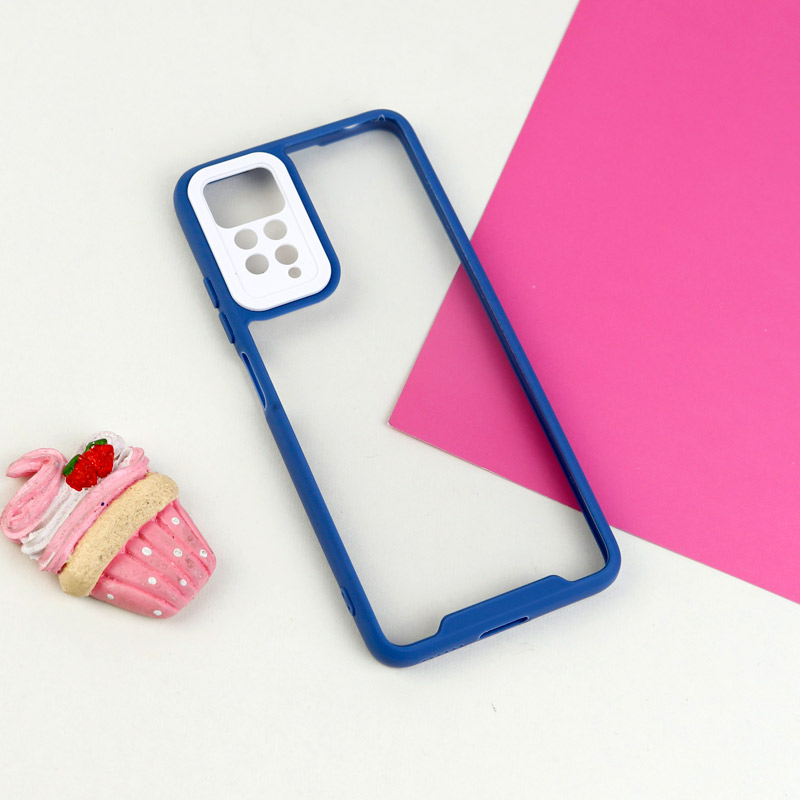 قاب ضد ضربه پشت شفاف Q.Series محافظ لنزدار Xiaomi Redmi Note 11 Pro