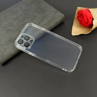 قاب ژله ای شفاف Q.Series محافظ لنزدار iPhone 12 Pro Max بی رنگ