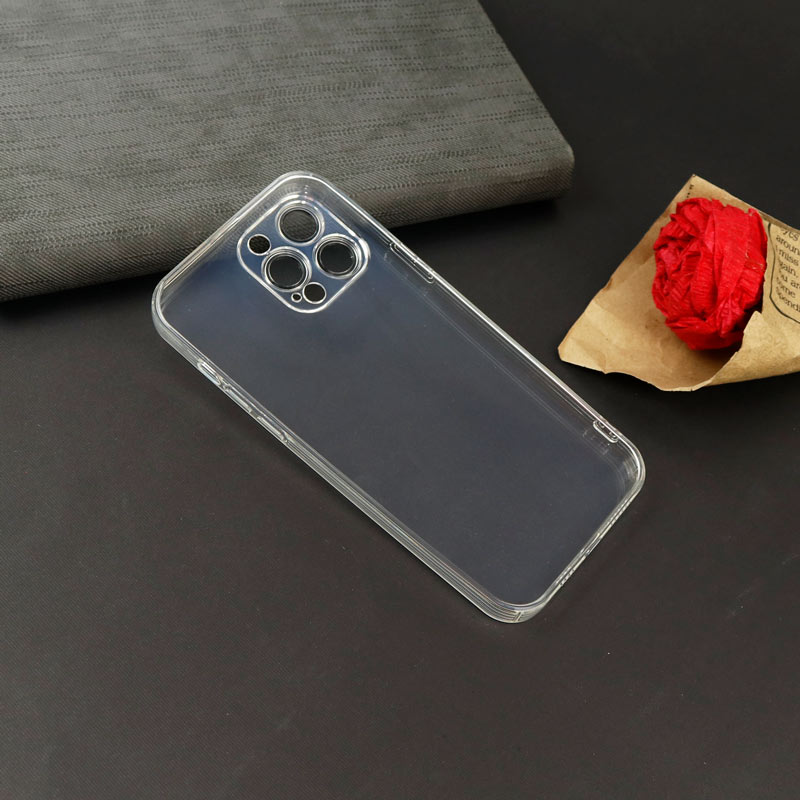 قاب ژله ای شفاف Q.Series محافظ لنزدار iPhone 12 Pro Max بی رنگ
