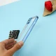 قاب ژله ای شفاف Q.Series محافظ لنزدار iPhone 13 آبی