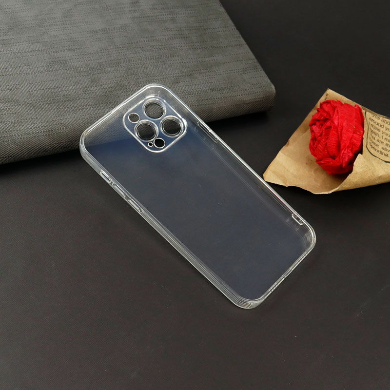 قاب ژله ای شفاف Q.Series محافظ لنزدار iPhone 13 Pro Max بی رنگ