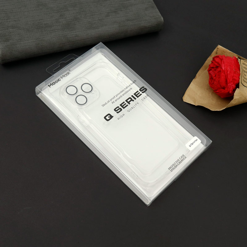 قاب ژله ای شفاف Q.Series محافظ لنزدار iPhone 13 Pro Max بی رنگ