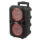 اسپیکر چمدانی بلوتوثی رم و فلش خور Redmo RM-TD0609B + میکروفون و ریموت کنترل