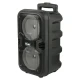 اسپیکر چمدانی بلوتوثی رم و فلش خور Redmo RM-TD0609B + میکروفون و ریموت کنترل